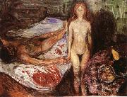 Edvard Munch Death oil painting